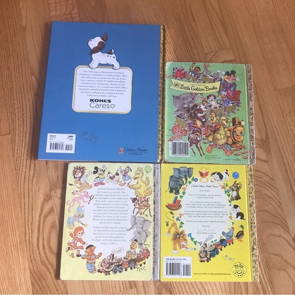 Little Golden Books saggy baggy elephant lady tramp little red caboose train - Picture 2 of 12